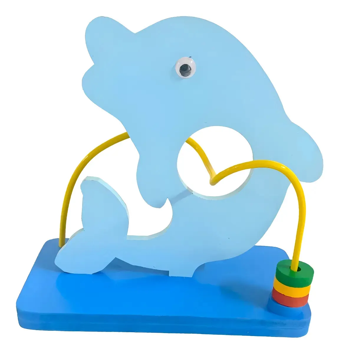 Labirinto Infantil Modernato Giraffe Maze Madeira Golfinho 1 Peça