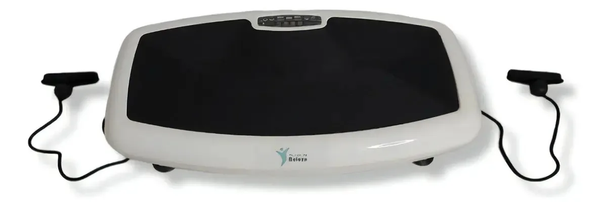 Plataforma vibratória branca Body Slimmer Mundo da beleza