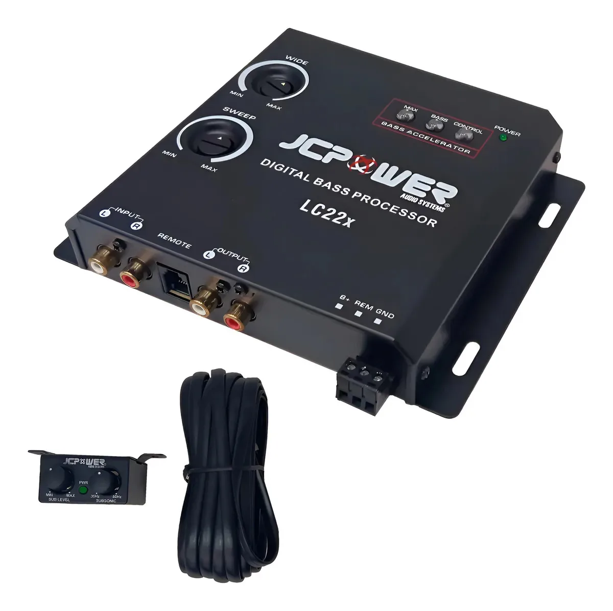 Restaurador de botão duplo Epicentro Jc Power LC22x 13,5 v preto