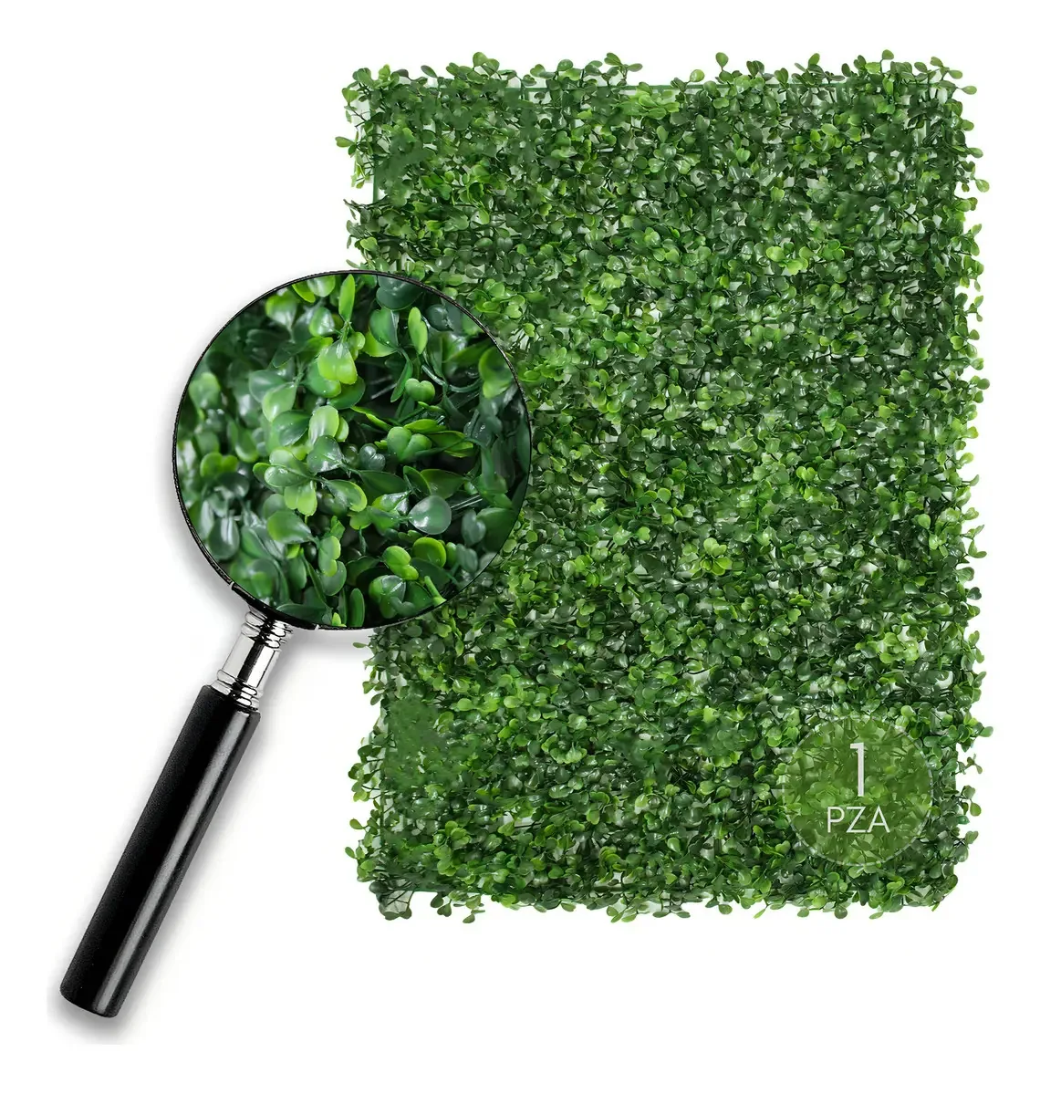 Folhagem artificial sintética, parede verde, 1 peça, 60 x 40 cm, decoração arraiana de cercas e paredes, cobre 0,24 m2