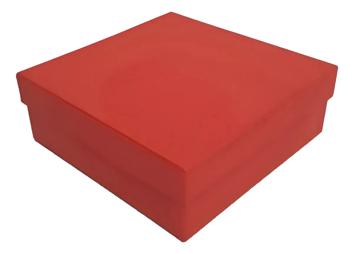 Caixa De Presente 20x20x12 Base Tampa Convite De Padrinhos