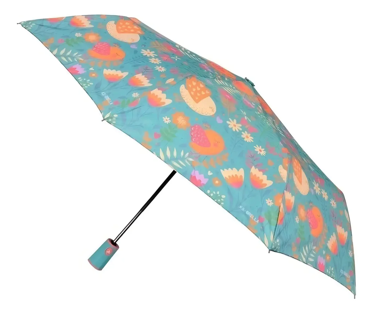 Guarda-chuva automático verde Amayra 65.p6037