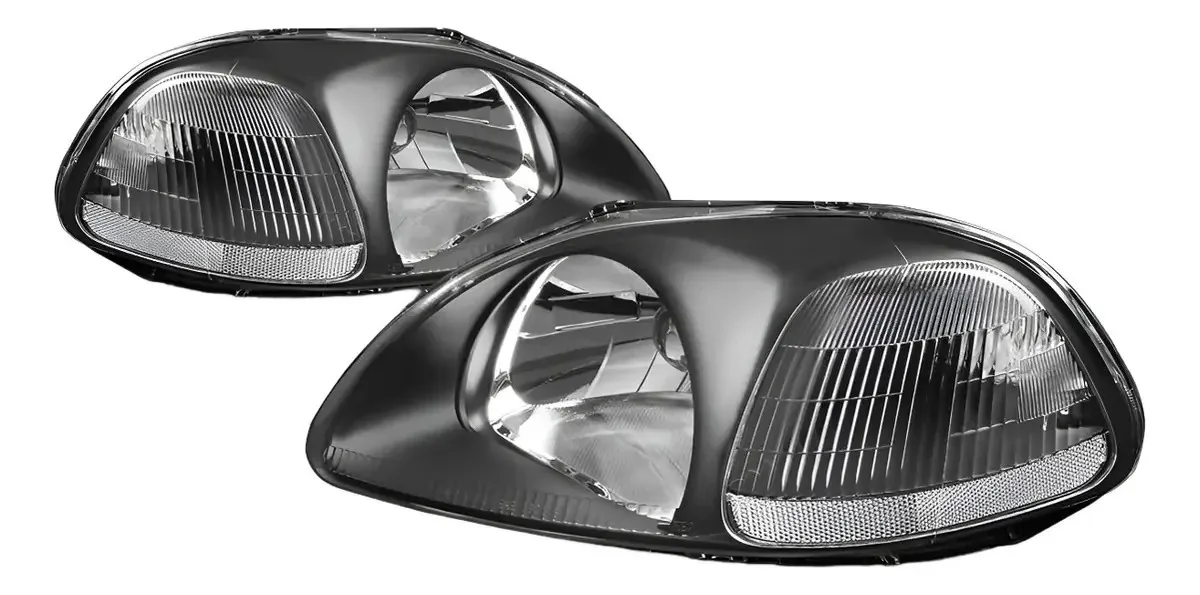 Faróis Honda Civic 1996 1997 1998