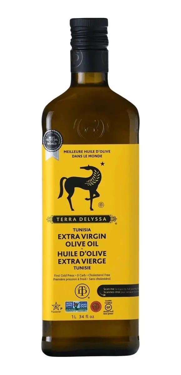 Azeite De Oliva Extra Virgem Tunisiano Terra Delyssa Selection 500ml