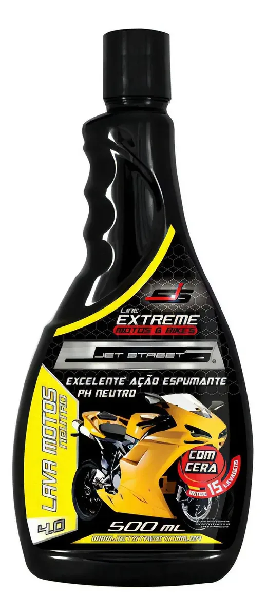 Limpador Jet Street Lava Motos 4.0 Gatilho 500ml