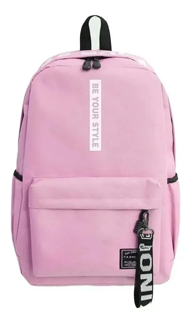 Mochila Escolar Luke Sports Mochila Cores Escolar Cor Rosa 14.6l