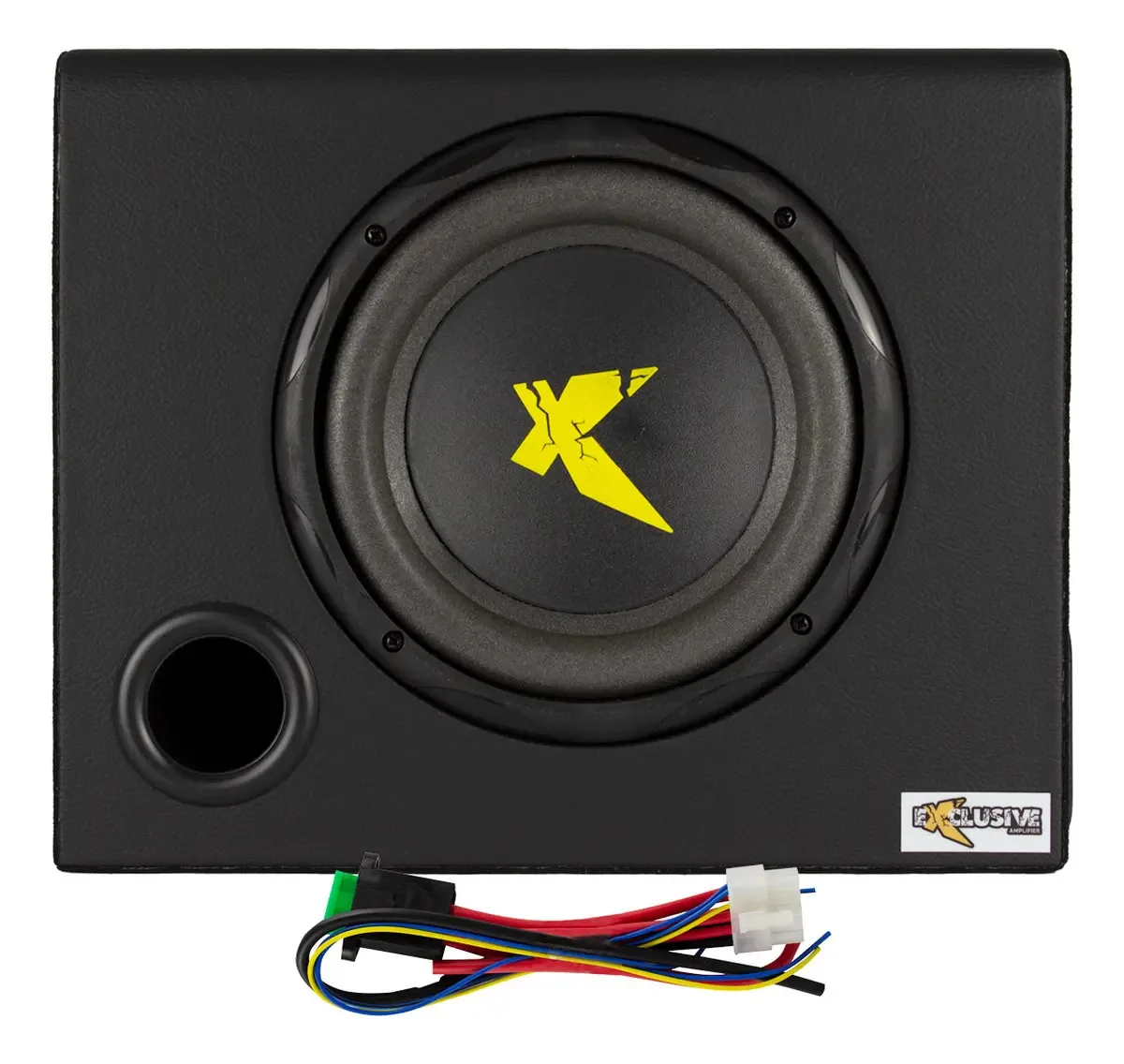 Caixa Amplificada 300W Exclusive XC300 Trapezio Subwoofer 8 Polegadas