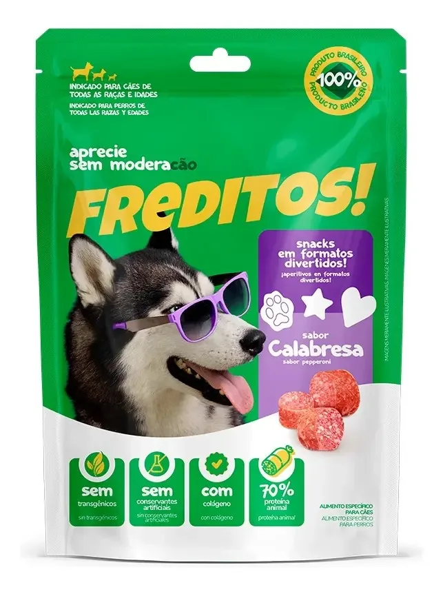 Snack Freditos 50g Calabresa