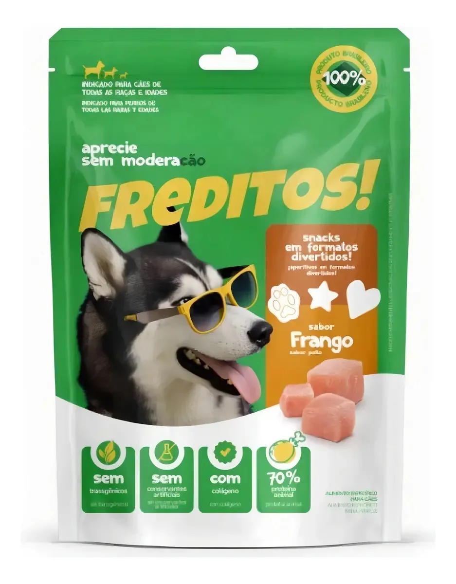 Snack Freditos 500g Frango