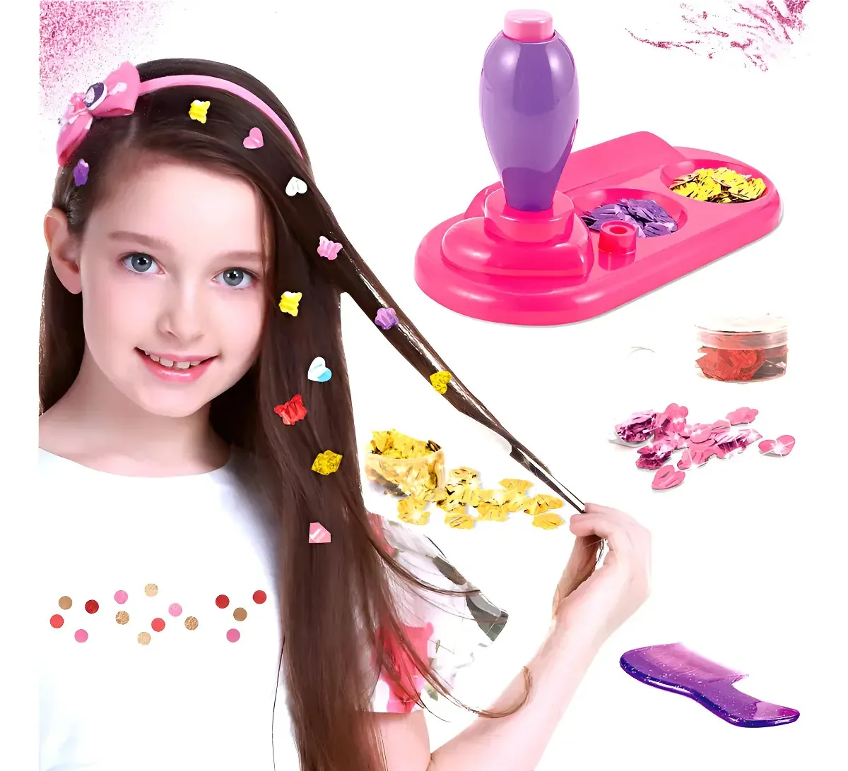 Conjunto de beleza Decore Your Hair by Glitter Gift Set