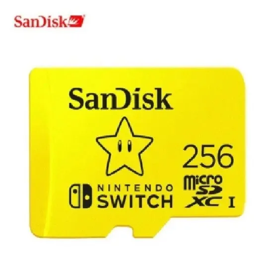 Memória Nintendo Switch 256
