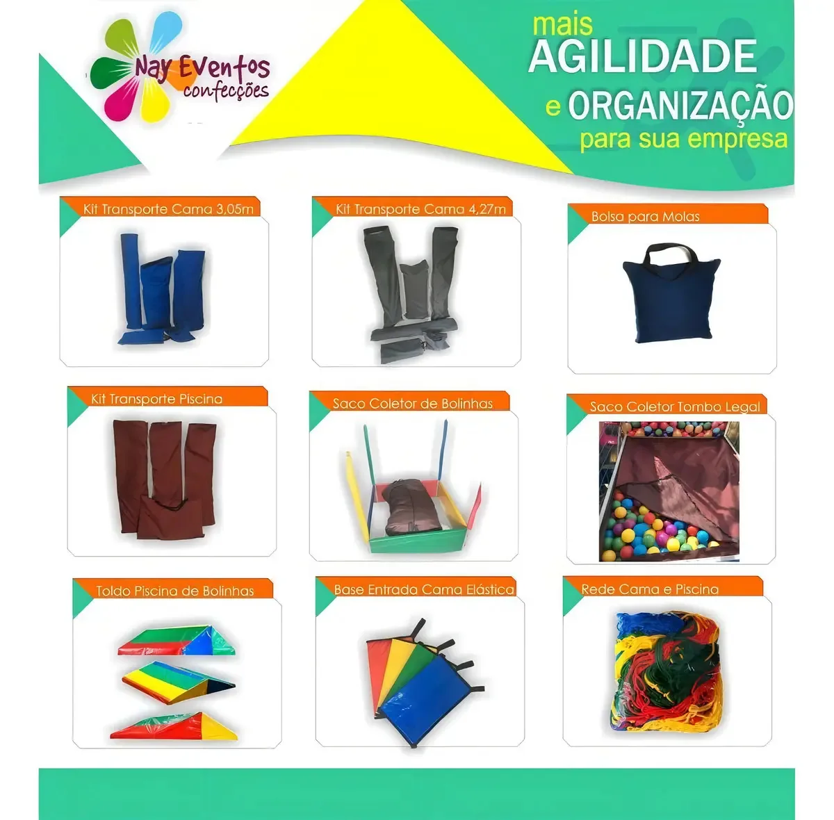 Rede Para Piscina De Bolinhas De 2,00 Altura 1,20 Comp 8,20
