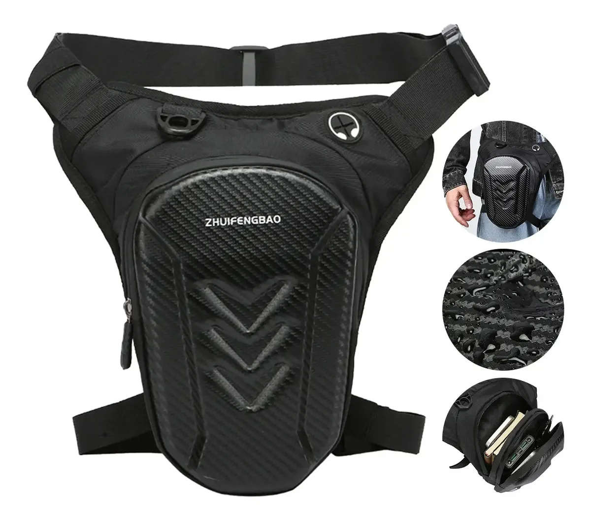 Bolsa de cintura para motocicleta Yuhuangcheng PBD3