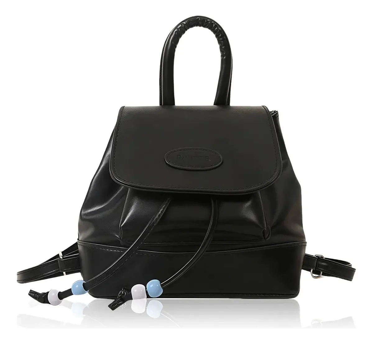 Mochila feminina feminina impermeável Oxford anti-roubo, cor preta, bolsa feminina