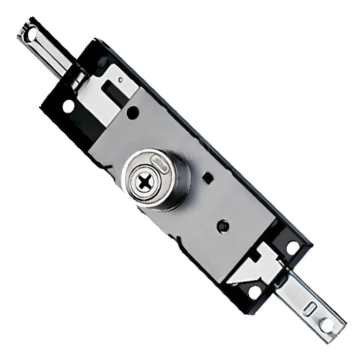 Fechadura Stam Porta Enrolar 1201 Tetra 2 Unidades