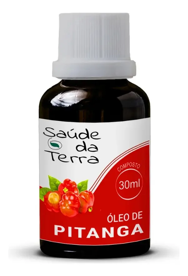 Óleo De Pitanga 30ml Saúde Da Terra