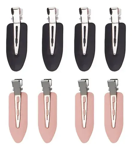 8 grampos de cabelo não dobráveis, grampos de cabelo