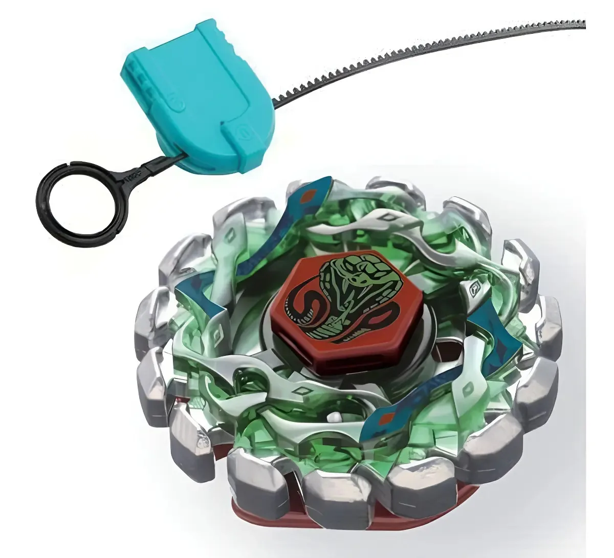 Beyblade Snake Poison Serpent Takara Tomy + Lancado Verde