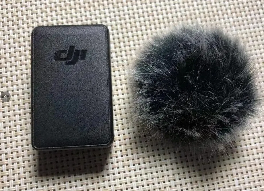 Transmissor de Microfone Sem Fio Compatível com DJI Osmo Pocket 2 Compatível com Vento