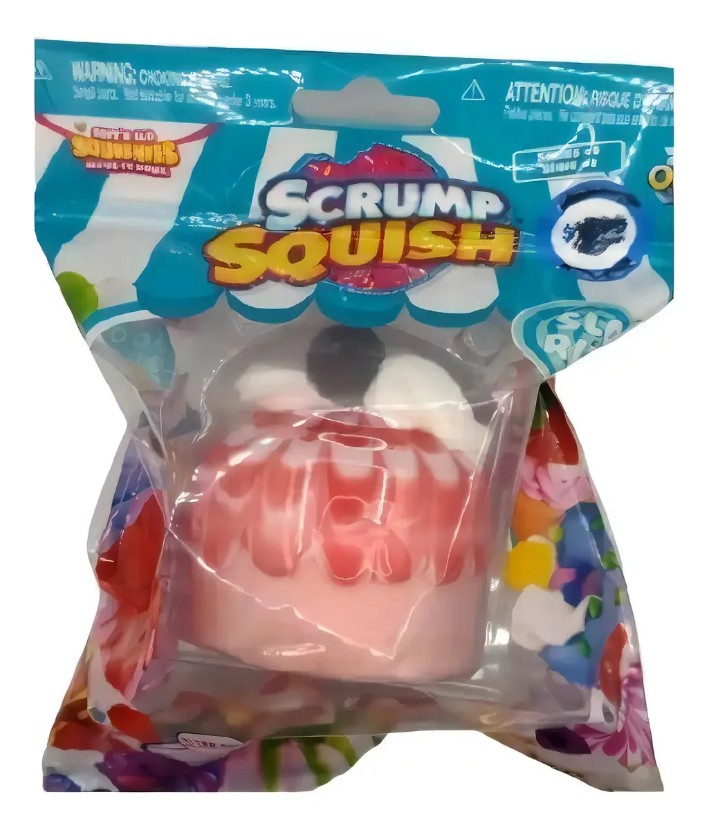 Brinquedo de brinquedo macio Squishy Cupcake Pastel