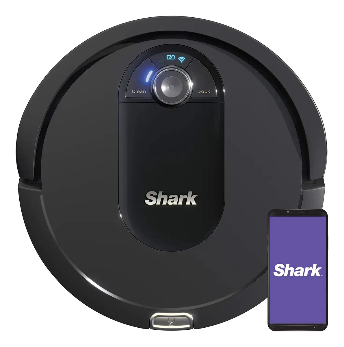 Shark Av993 Robô Aspirador, Navegação Avançada, Wi Fi, Preto.