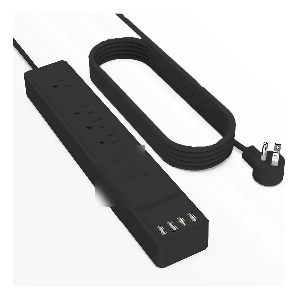Extensão Elétrica Com 6 Tomadas E 4 Portas Usb