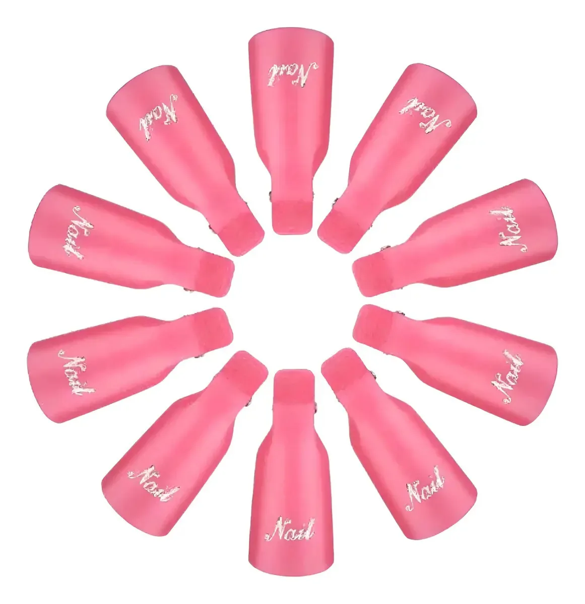 Dedeiras Silicone Remover Esmalte Unhas Acrigel Dtup 10 Un Sortidos