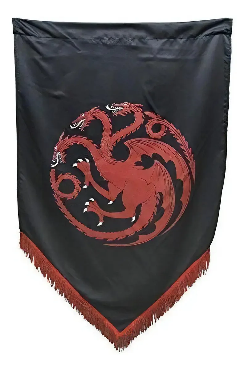 Banner de Game Of Thrones Targaryen com Flecos Express