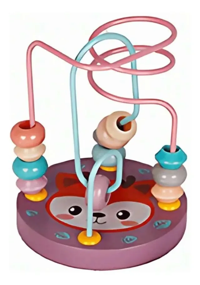 Brinquedo Educativo Mini Aramado Montanha Russa Cor Raposa