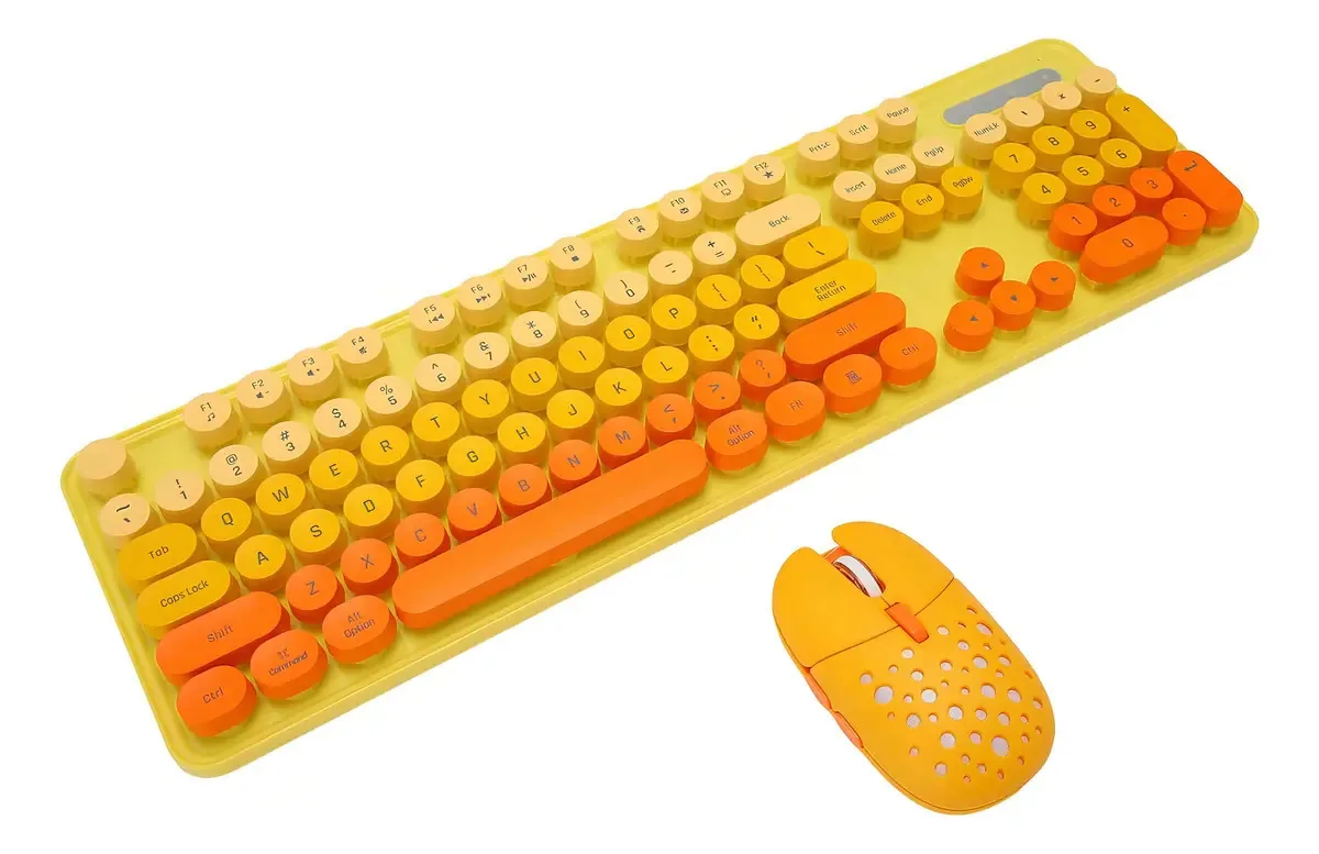Teclado e mouse sem fio Ebtools, teclado e mouse e baixo
