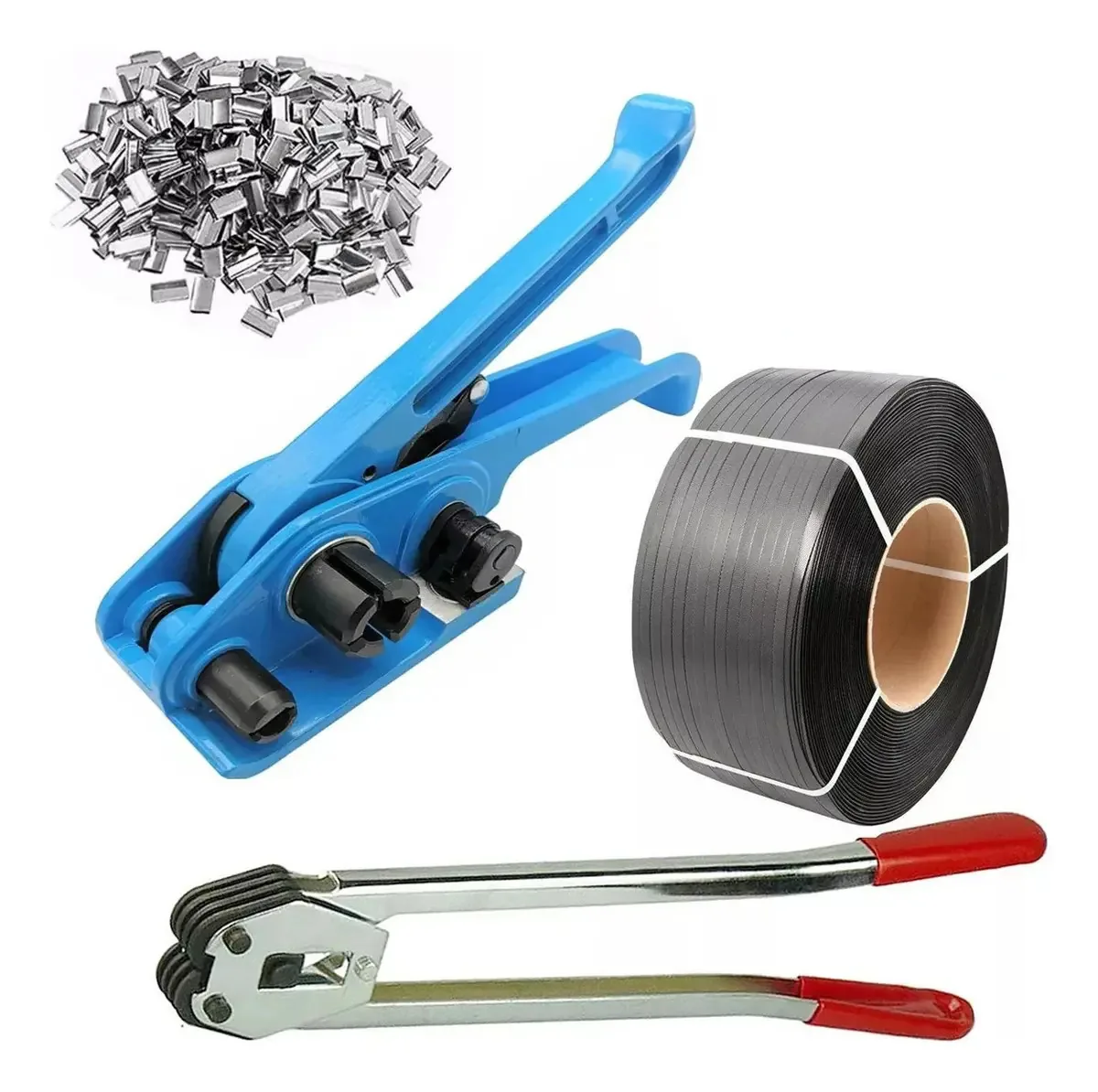 Kit de nivelamento manual de 12 mm Zuncho Plastic Seals 2600mts