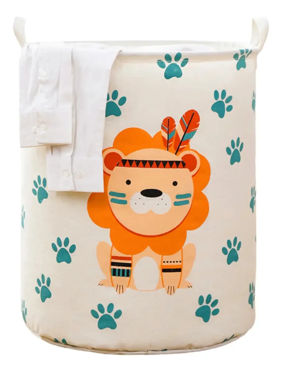Grande cesto de roupa dobrável para banheiro e casa