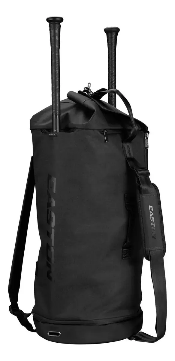 Bolsa esportiva retrô Easton para beisebol, preta