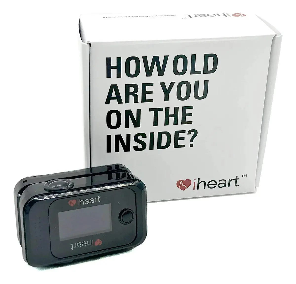 Monitor de Saúde Iheart, Idade Interna, Spo2 e Frequência