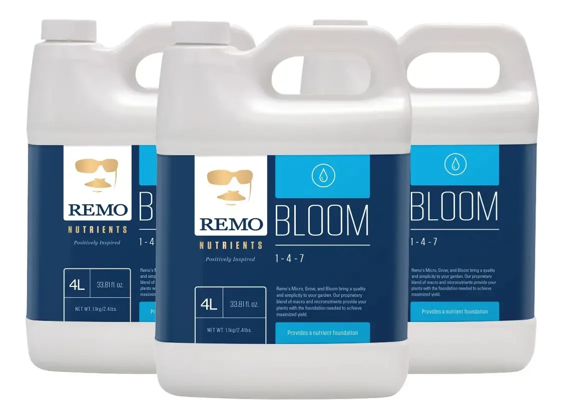 Fertilizante Remo Nutrients Bloom 4 Litros