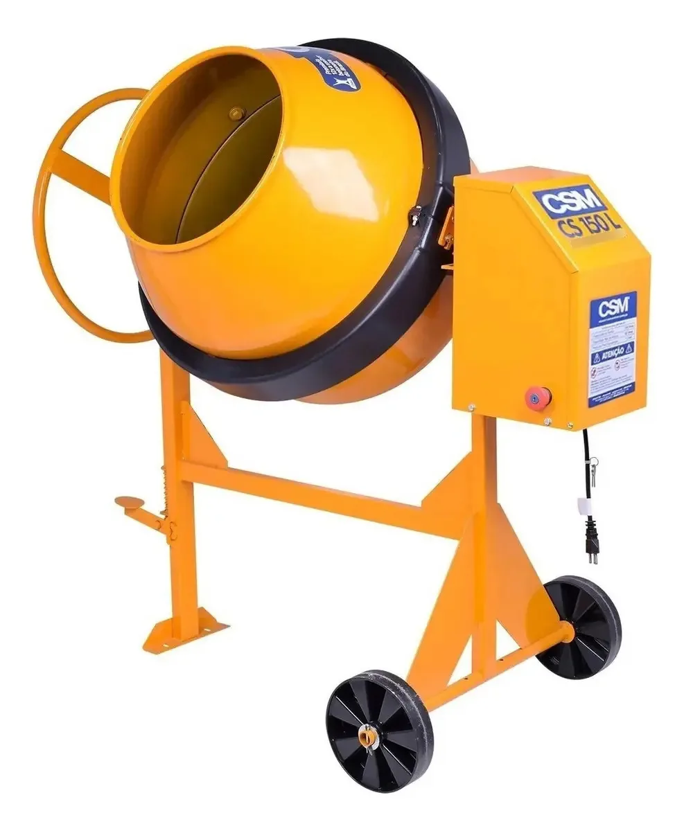Betoneira 150 Litros Com Motor Qualymaquina