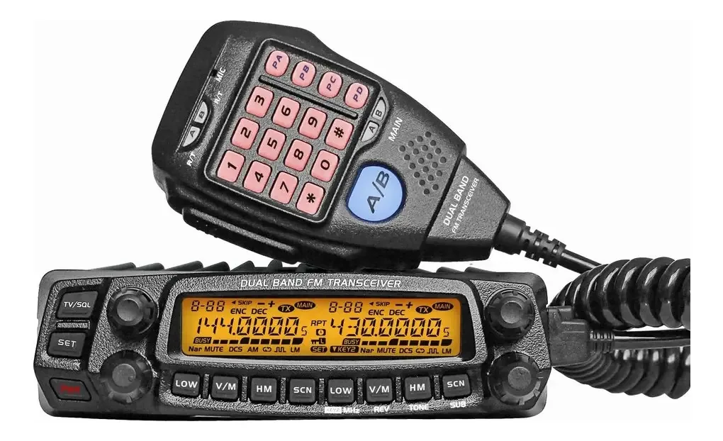Transceptor de banda dupla Anytone VHF/UHF AT-5888UV Rádio bidirecional e rádio amador