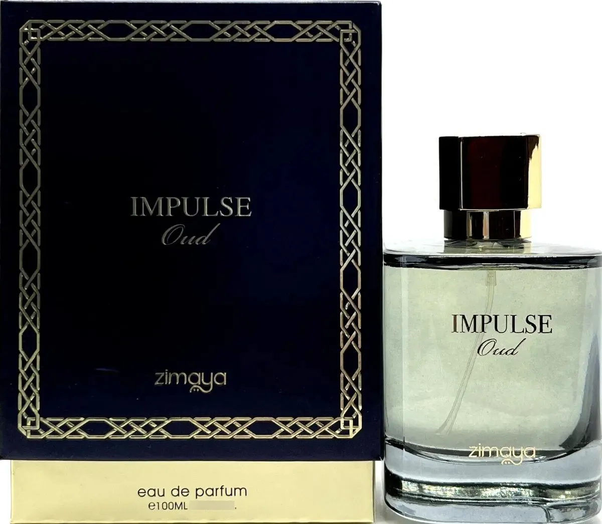 Água de perfume em spray unissex Impulse Oud 100 ml