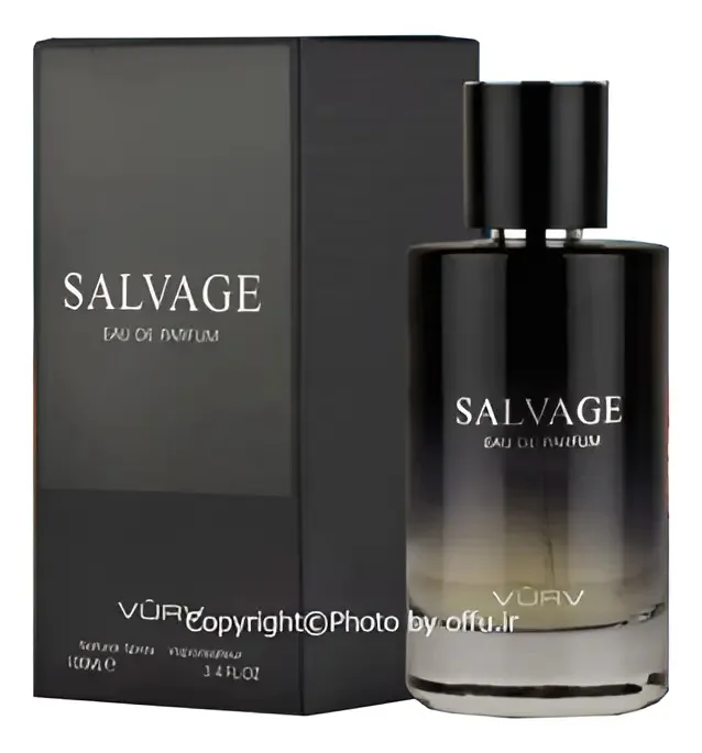 Perfume Masculino Vurv SALVAGE Eau de Parfum com Notas Marinhas