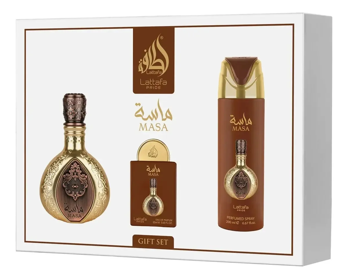 Lattafa Masa Gift Set 3in1