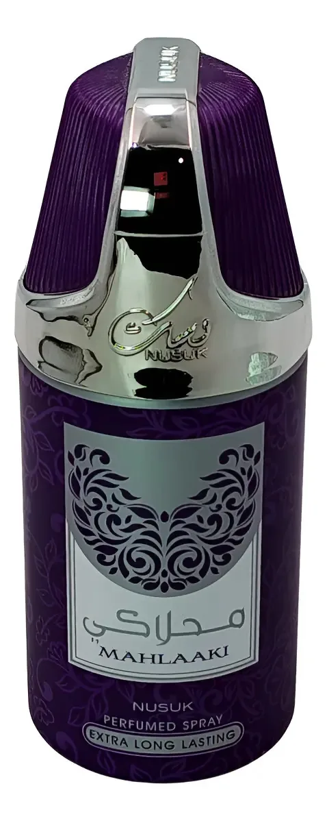 Perfume em spray corporal Nusuk Mahlaaki 250 ml para mulheres