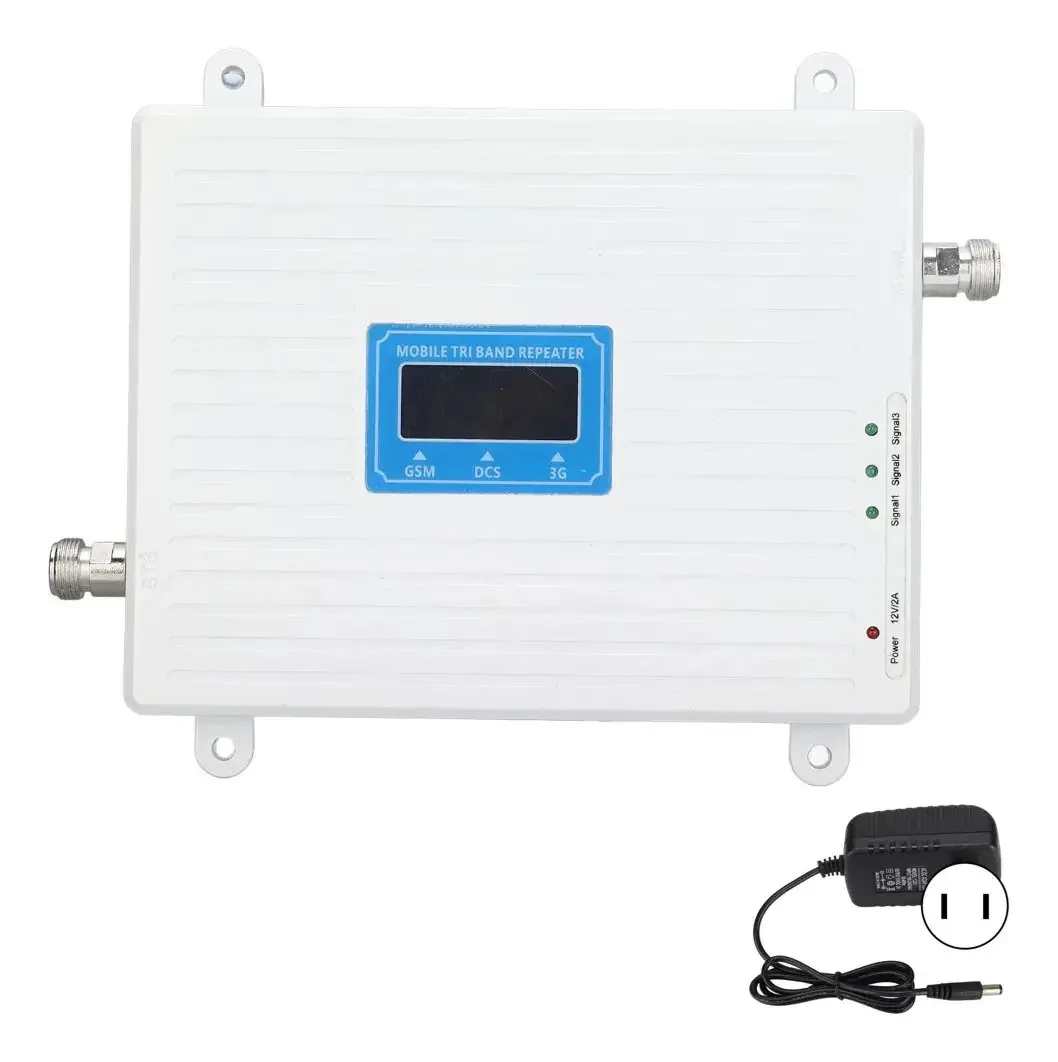 Repetidor de amplificador de sinal celular 900/1800/2100 mhz