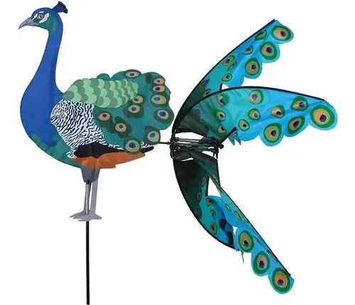 Criatura Voadora Wind Spinner - Pavão