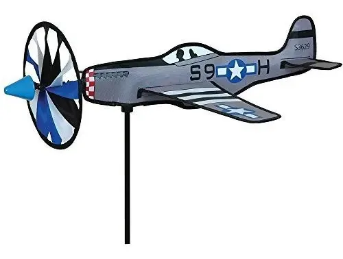 20 Polegadas. Mustang Spinner P-51 Da Premier Kites