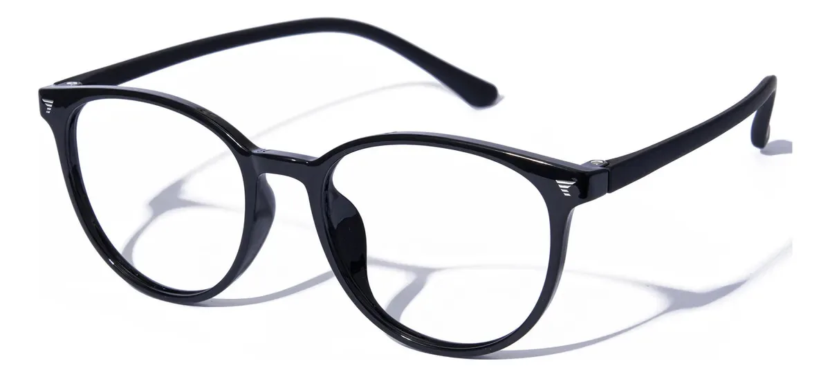 Lentes de filtro de luz azul, óculos antifadiga, masculinos e mulheres, cor preta