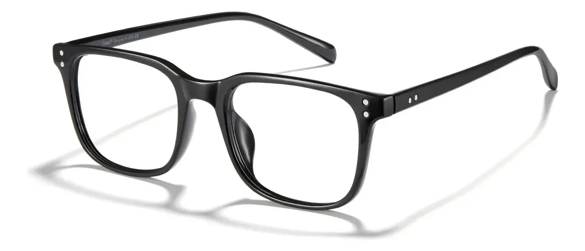 Lentes de computador Cyxus Lentes anti-luminosas pretas e azuis