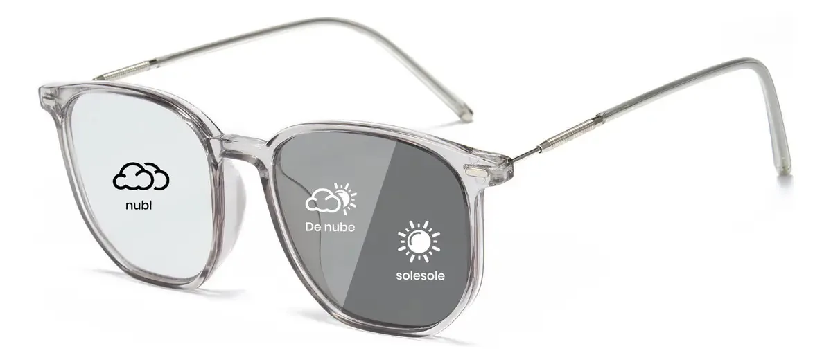 Lentes oculares fotocrômicas antifadiga para computador para homens Color Grey2