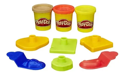 Massinha de modelar Play-Doh 23414 cor picnicdentro balde