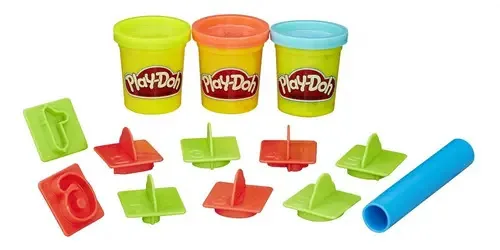 Massinha de modelar Play-Doh 23414 cor númerosdentro balde