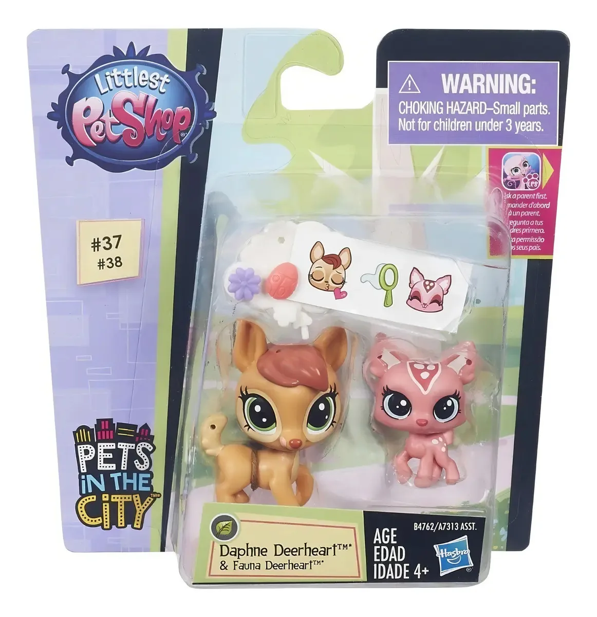 Littlest Pet Shop Lps Daphne Deerheart & Fauna Deerheart #37